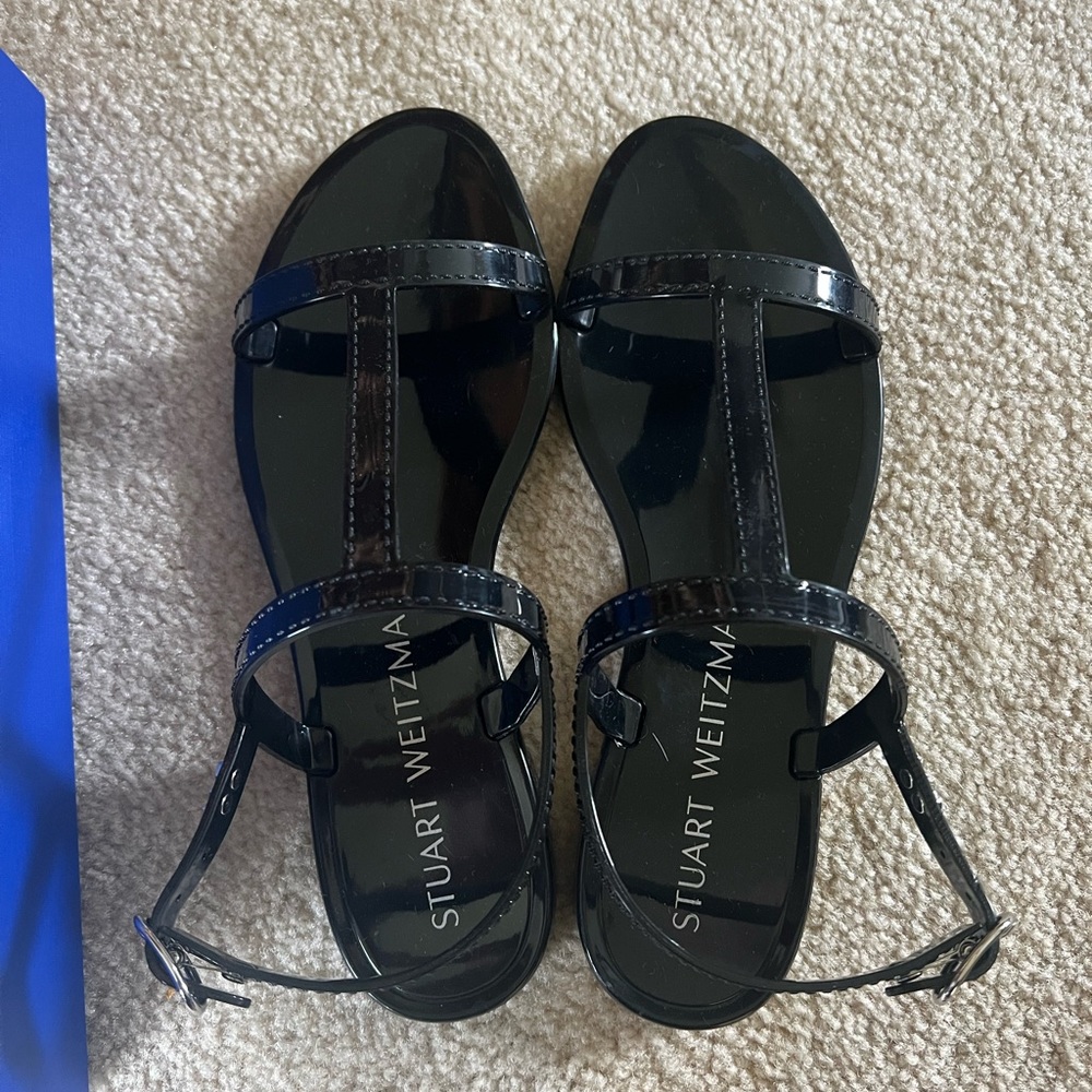 Stuart Weitzman mellie jelly sandals